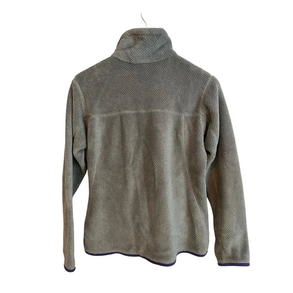 Patagonia Pullover Sweater Womens Medium Polartec Thermal Pro Fleece‎ Outdoors
